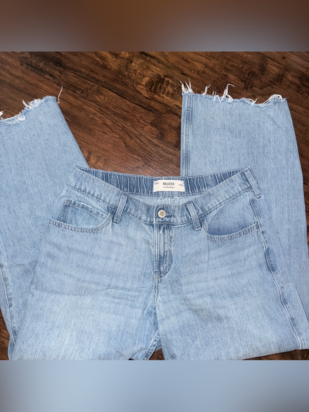 Hollister Low rise baggy jeans